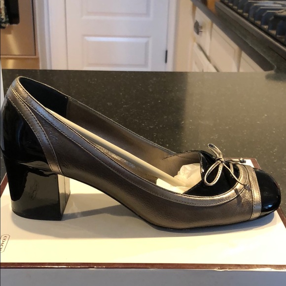Authentic coach chunky heels - Picture 5 of 5